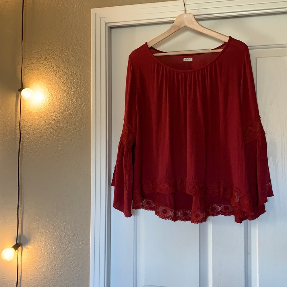 Beautiful Hollister Boho top